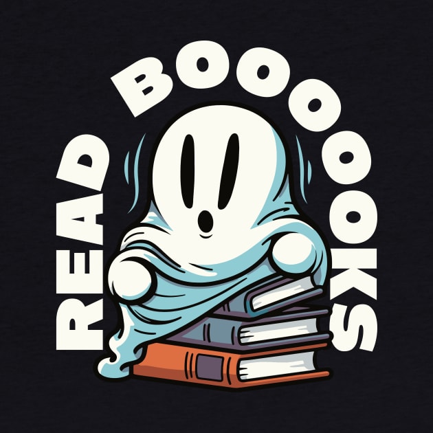 Ghost reading books by elaissiiliass